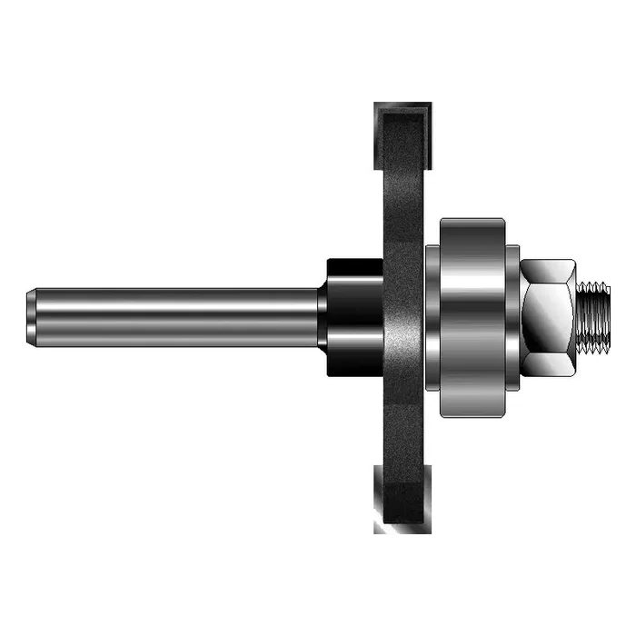 Projahn Holz Scheiben-Nutfräser mit 8mm Schaft und Anti-Haft-Beschichtung – 2,5 mm