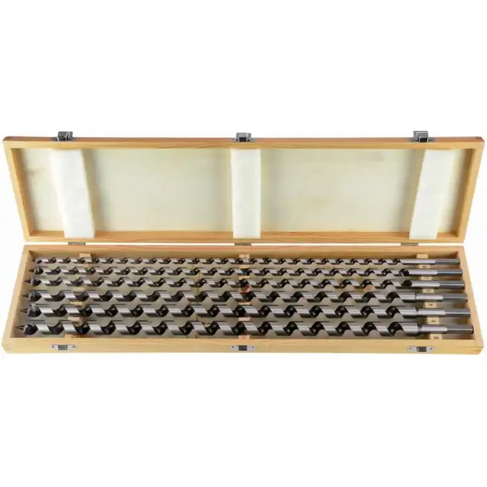 Projahn Sortiment LEWIS Holz Schlangenbohrer 10 bis 20 mm x 600 mm – 6-teilig in Holzkasten