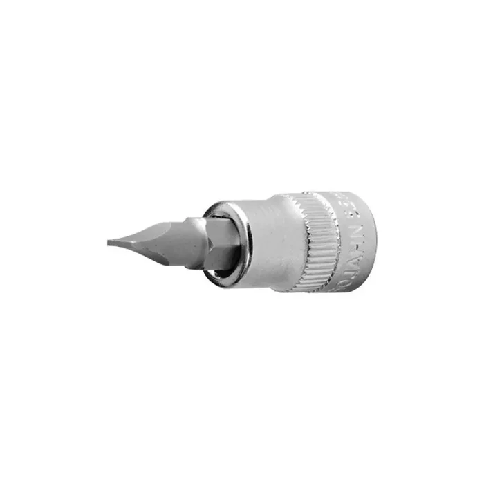 Projahn Xi-on Bit-Steckschlüssel-Einsatz 6,3 (1/4″) für Schlitz-Schrauben Größe 5,5 – 7 mm