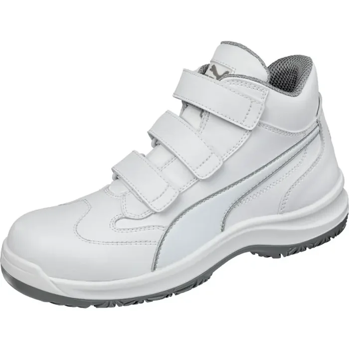 Puma ABSOLUTE MID bequemer hoher Sicherheitsschuh S2 weiß Gr. 45