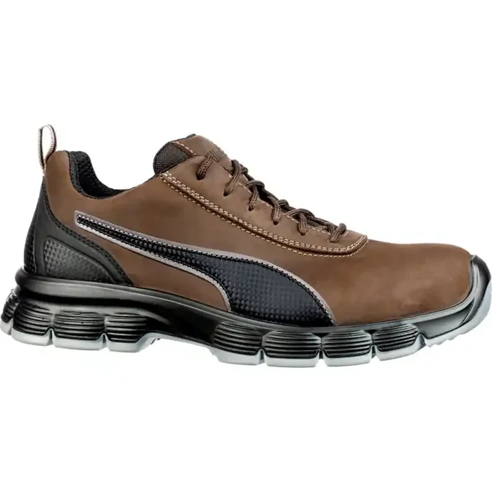 Puma CONDOR BROWN LOW bequemer Sicherheitsschuh S3 schwarz/braun