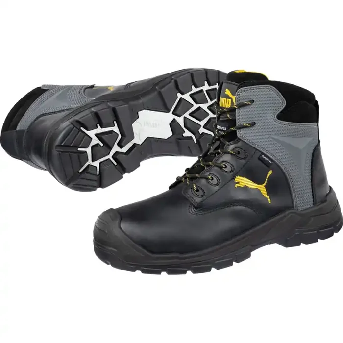 Puma Hochleistungs-Sicherheitsschuh BORNEO MT MID S3 schwarz Gr. 46