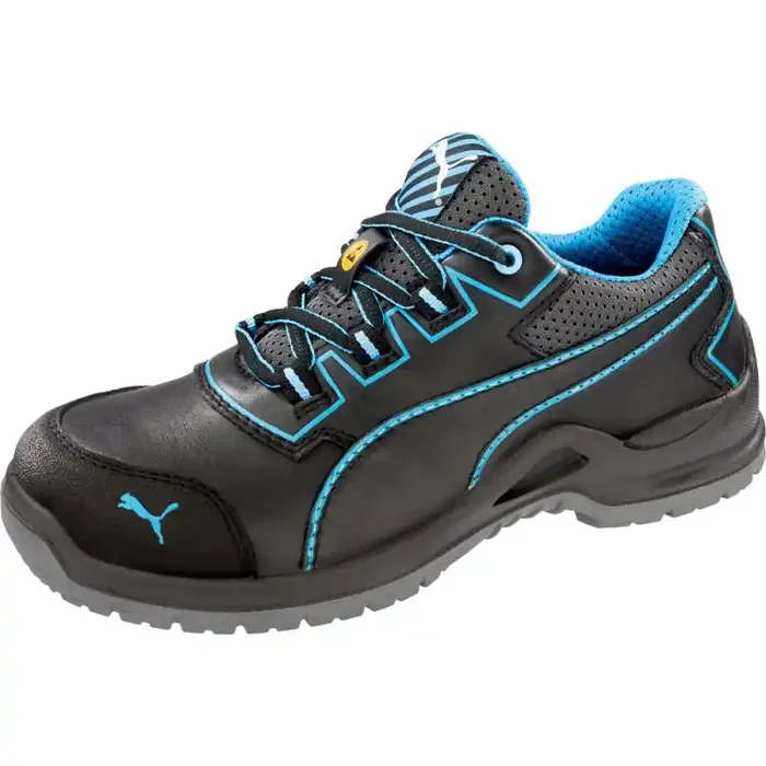 Puma NIOBE BLUE LOW leichter Damen-Sicherheitsschuh S3 schwarz/blau Gr. 36