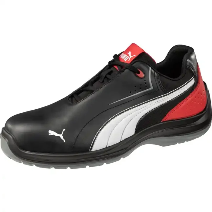 Puma TOURING BLACK LOW bequemer Sicherheitsschuh S3 schwarz