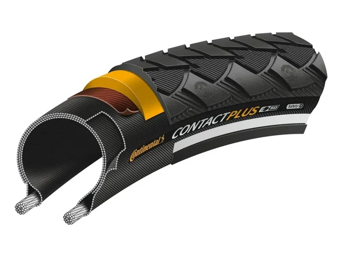 Reifen Conti Contact Plus Reflex 24×1.75″ 47-507 schwarz Reflex