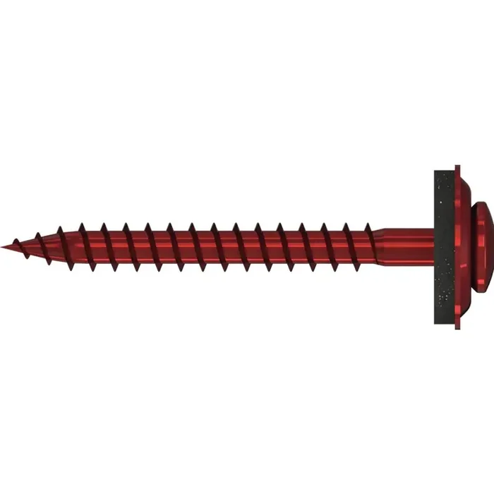 REISSER Spenglerschrauben mit Dichtscheibe 15mm TX 2-teilig Edelstahl A2 verkupfert 4,5 x 60 – 100 Stück