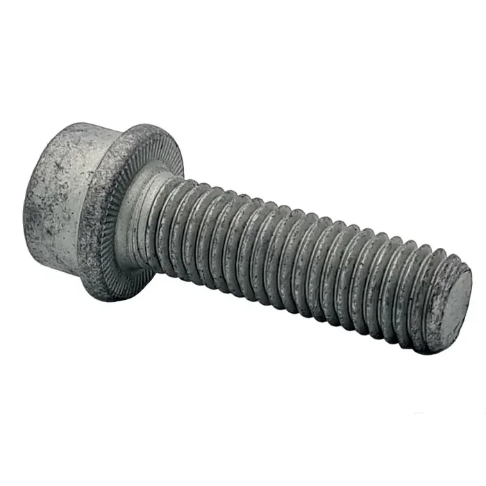 RIPP Zylinder-Flanschschrauben Innen6-kant m.Sperr-Ripp Kl.100 Stahl Zinklamelle M8x12 – 200 Stk