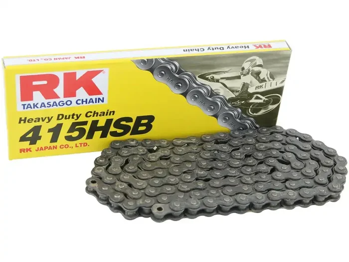 RK Kette „415HSB“ (1/2 x 3/16) verstärkt, mit naht 98 Glieder
