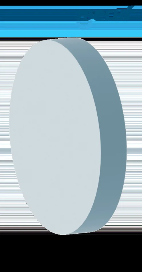 Rundes Schauglas SG01 Ø 150 x 25 mm rund DIN 7080 – 16 Borosilikatglas