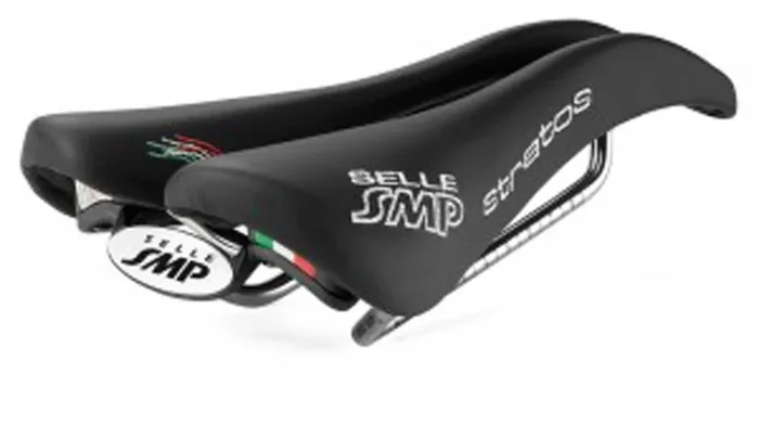 sattel selle smp stratos schwarz, herren, 266x131mm, 250g