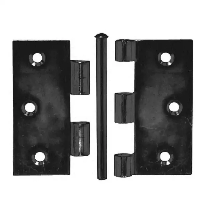 Scharnier Fensterband stark mit versenkten Schraublöchern 50 x 50 mm schwarz