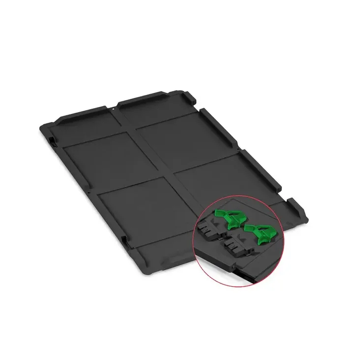 Scharnierdeckel-Set mit Scharnierbeschlägen für Euroboxen NextGen 2.0 Cycle