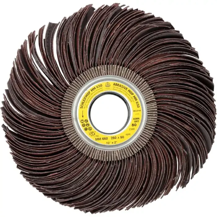 Schleifmoprad MM 650 für Farbe, Lack, Spachtel, Holz, Metall 250 x 100 x 43,1 mm Körnung 180