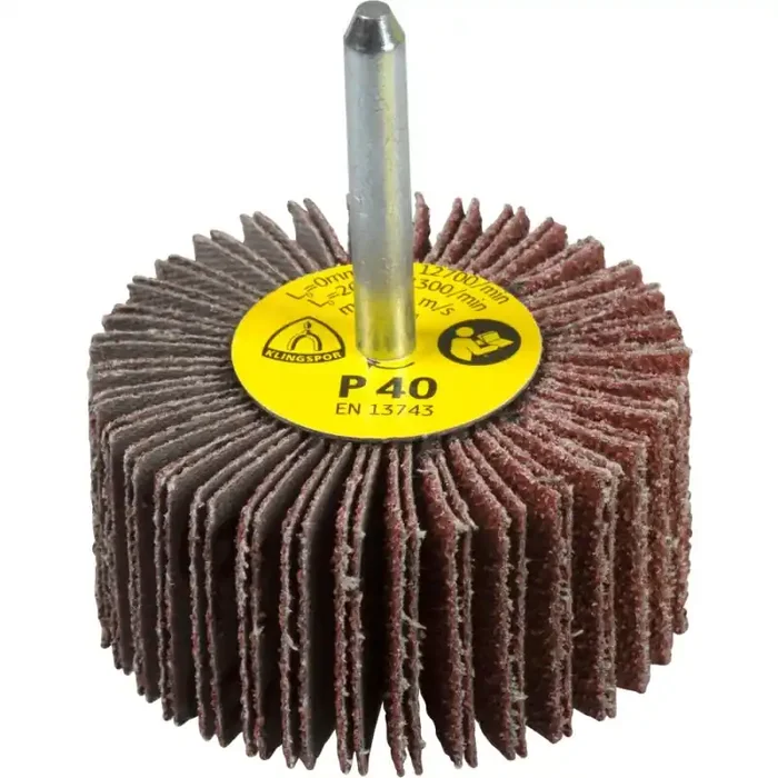 Schleifmopstifte KM 613 Fächerschleifer Metall universal 50 x 5 x 6 mm Korn 80 – 1 Stück