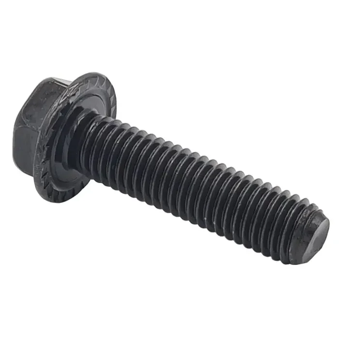 Sechskant-Flanschschrauben mit Sperrzähnen Gewinde bis Kopf Kl.100 Stahl blank M16x55 – 50 Stk