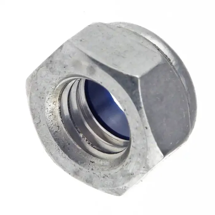 Sechskantmuttern mit Klemmteil niedrige Form ähnlich ISO 10511 Edelstahl A4 blank M 3 – 1000 Stück