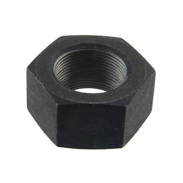 Sechskantmuttern mit metrischem Feingewinde ISO 8673 8 Stahl schwarz M 10 x 1 – 100 Stk