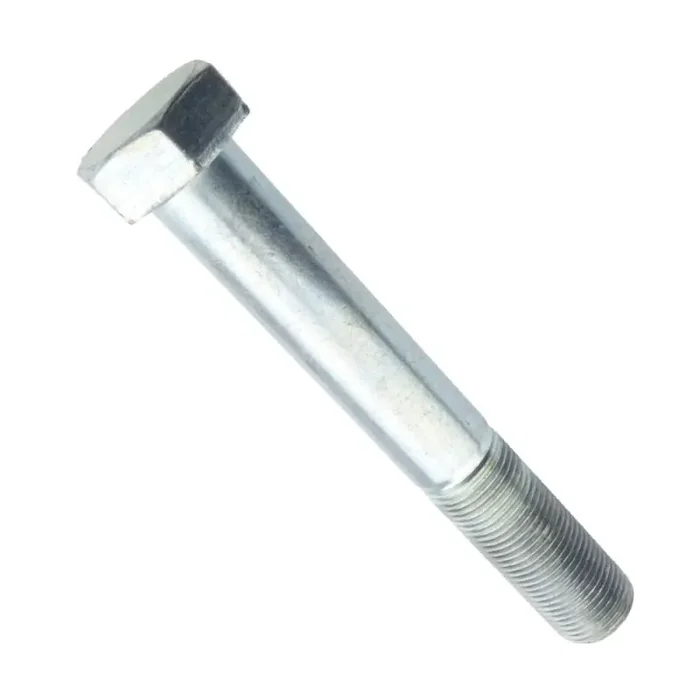 Sechskantschrauben mit Schaft metr. Feingewinde ISO 8765 10.9 Stahl gal zn M 12 x 1,5 x 65 – 50 Stück