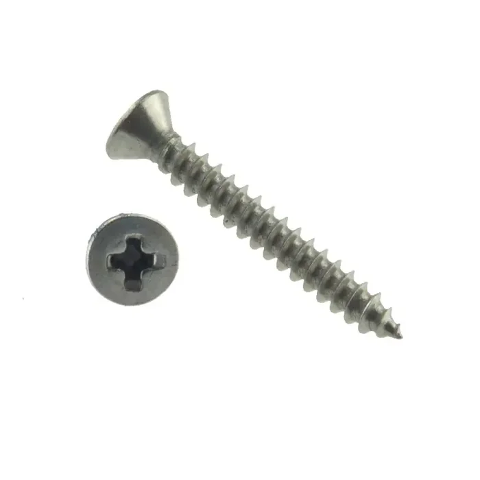 Senk-Blechschraube DIN 7982 Edelstahl A2 Form C-H 3,9 x 32 – 500 Stück