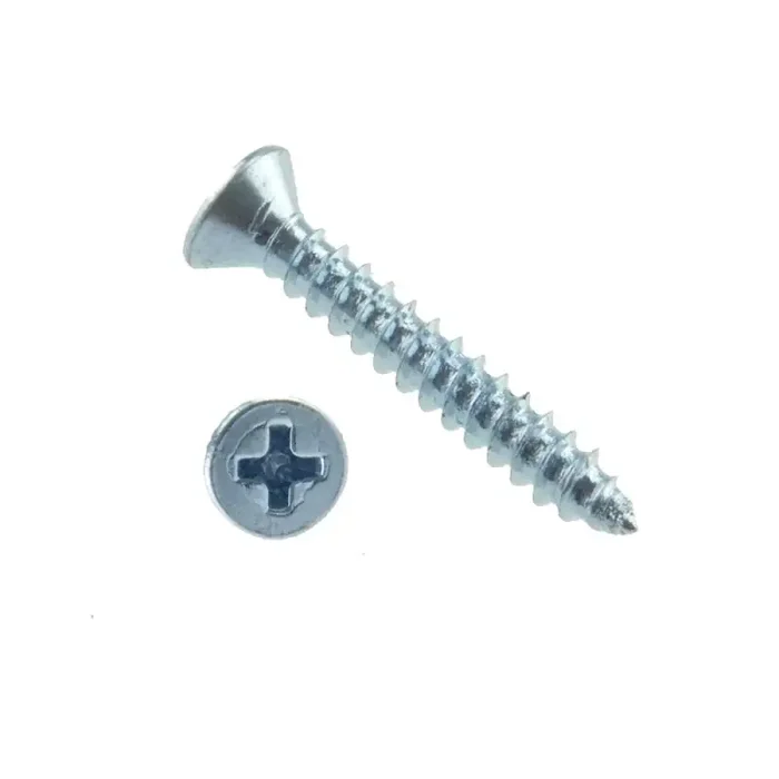 Senk-Blechschrauben mit Spitze PZ-Kreuzschlitz Z ISO 7050 Form C Stahl gal zn 4,2 x 22 – 500 Stk