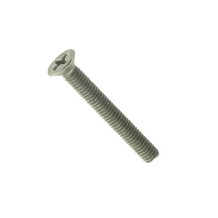 Senkschrauben mit PH-Kreuzschlitz H ISO 7046-1 4.8 Stahl blank M 8 x 30 – 200 Stück