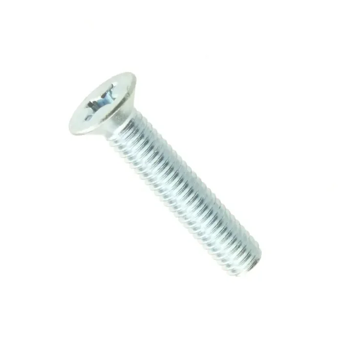 Senkschrauben mit PH-Kreuzschlitz H ISO 7046-1 4.8 Stahl gal verzinkt M 2 x 20 – 200 Stk
