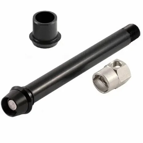 Set 19, Stevens 133,2 mm, Steckachse 15 mm, schwarz, Pitlock, P190000
