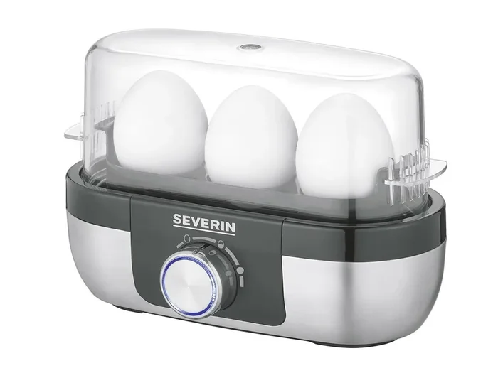 SEVERIN Eierkocher EK3163 3 Eier 270Watt Edelstahl
