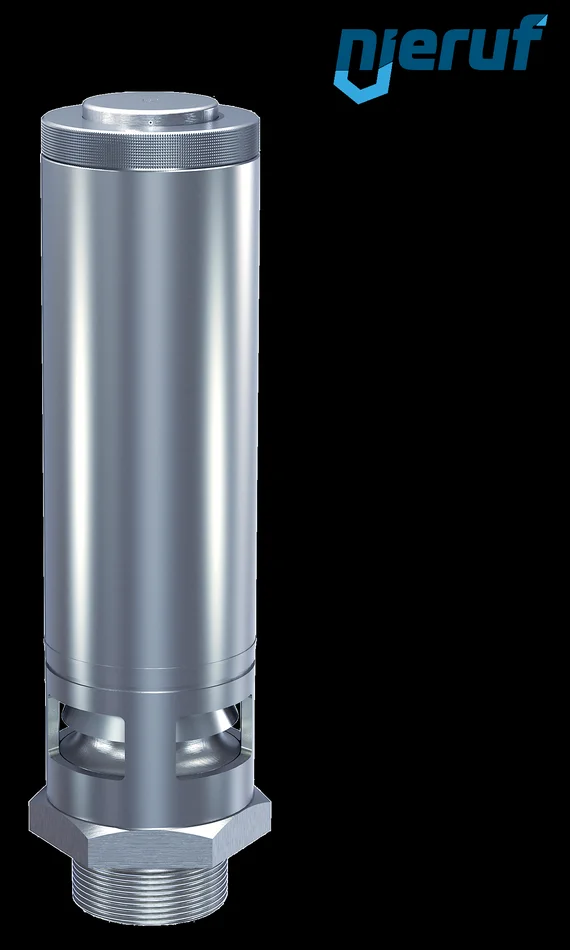 Sicherheitsventil 1 1/4″ SV02, Edelstahl PTFE