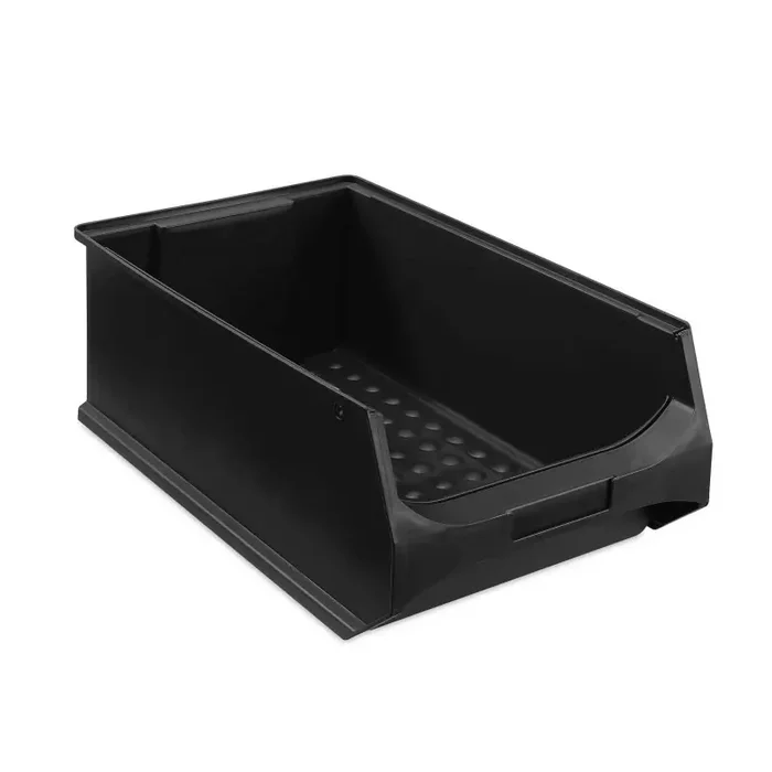 Sichtlagerbox 5.0 Kunststoff ESD leitfähig Kasten Kiste 500x300x200mm – Schwarz