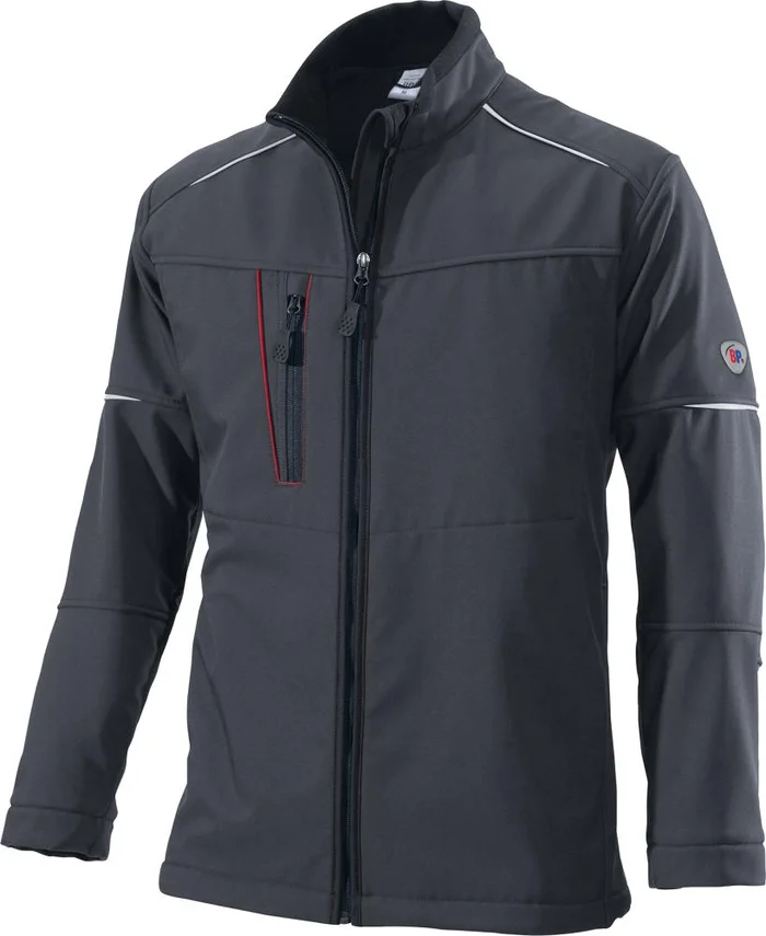 Softshelljacke 1868 572, Gr. L, schwarz