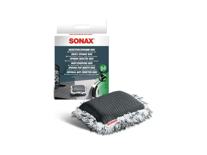 SONAX Insektenschwamm „Duo“ 92,5 % Polye grau / weiß