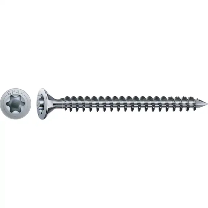 SPAX Holzbauschraube WIROX Vollgewinde Senkkopf T-STAR plus CUT-Spitze 10 x 550mm – 25 Stück