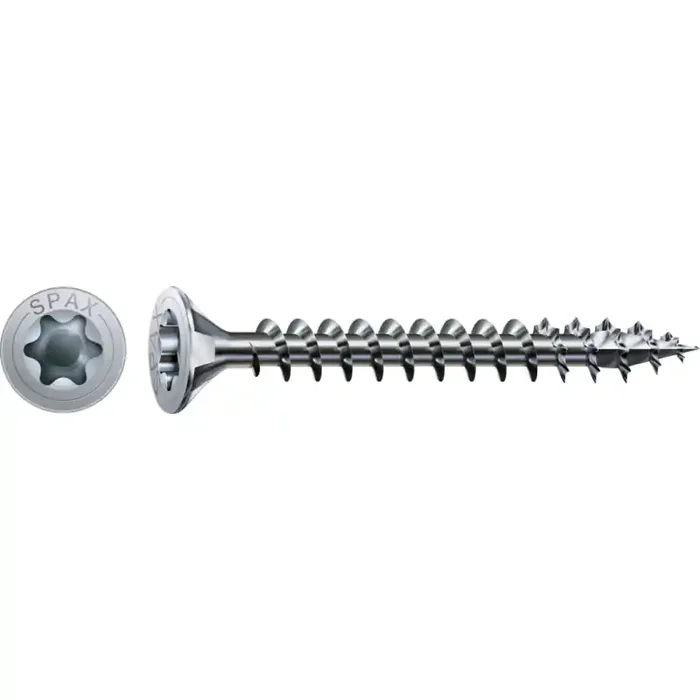 SPAX Universalschraube WIROX Vollgewinde Senkkopf T-STAR plus CUT4-Spitze 6 x 140mm – 100 Stück