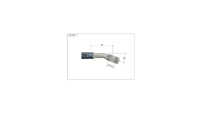 SPEEDBRAKES Ringanschluss Vario „Typ 002“ 20° Zur Aluminium, ant