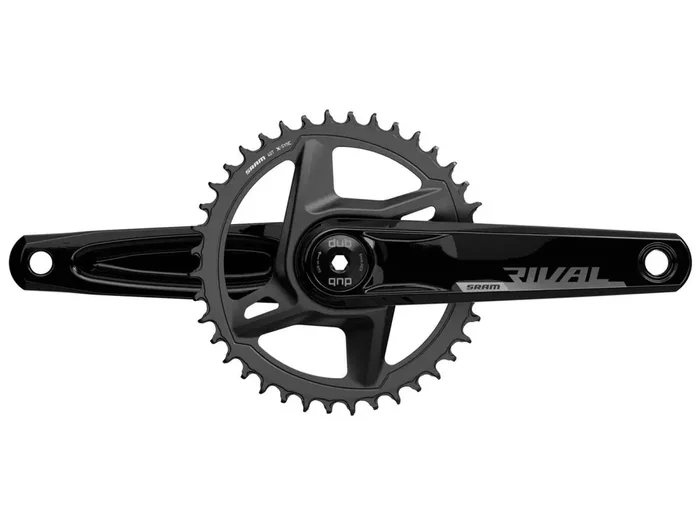 SRAM Kettenradgarnitur „Rival 1 AXS“ 1-fach, DUB, 46 Zähne, 175