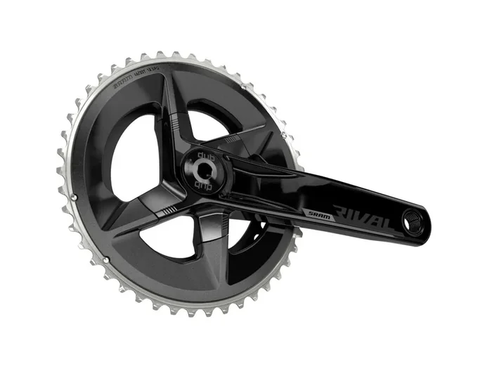 SRAM Kettenradgarnitur „Rival AXS“ 2-fach, DUB, oh 33 / 46 Zähne,