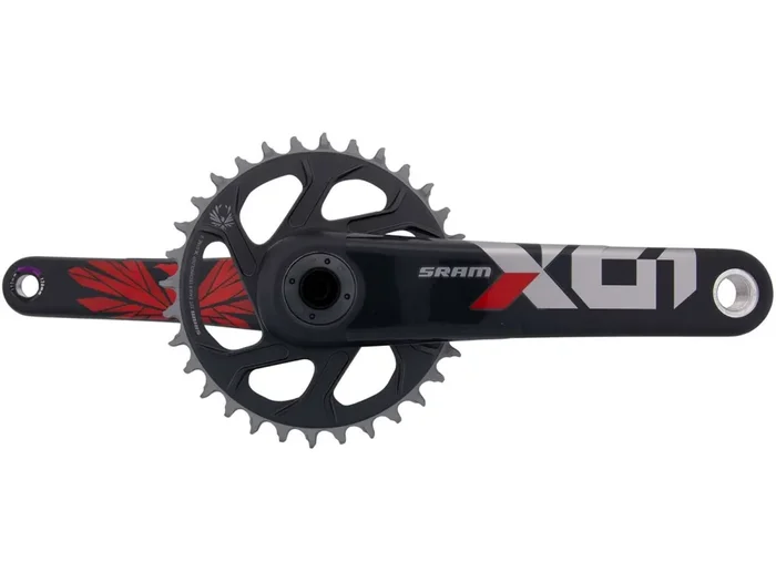 SRAM Kettenradgarnitur „X01 Eagle“ 1-fach, DUB, ohne Innenla