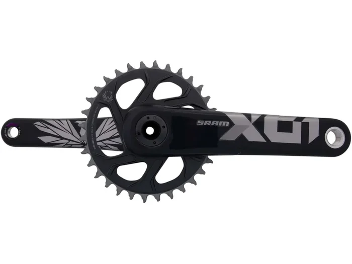 SRAM Kettenradgarnitur „X01 Eagle“ 1-fach, DUB, ohne Innenla