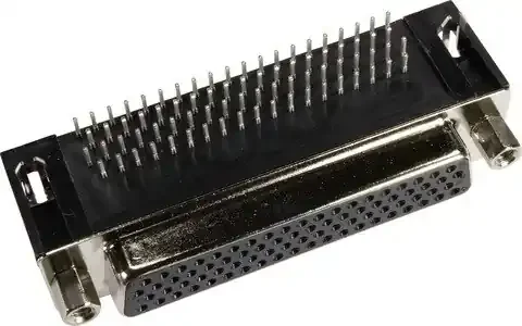 Steckverbinder, D SUB HD FE RA 78P PL3_4-40 SCREW LOCK