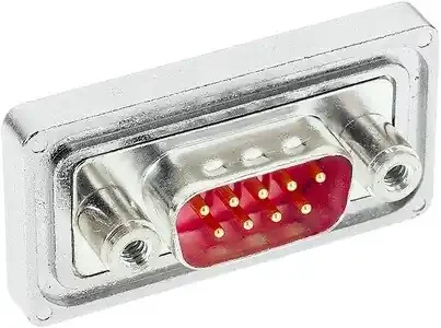 Steckverbinder, D SUB IP 67 15 POLE STRAIGHT FRONT METAL