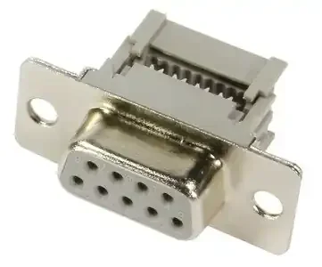 Steckverbinder, D SUB SV FE IDC 37 AU2 with 4-40 nut