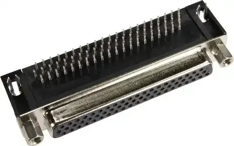 Steckverbinder, DSUB HD FE RA 62P S4 4-40 SCREW AND B-LO