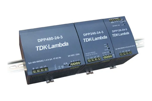 TDK-Lambda DPP120 – 960 DIN-Schienen Netzteil 240W, 340 → 575V ac, 24V dc / 10A