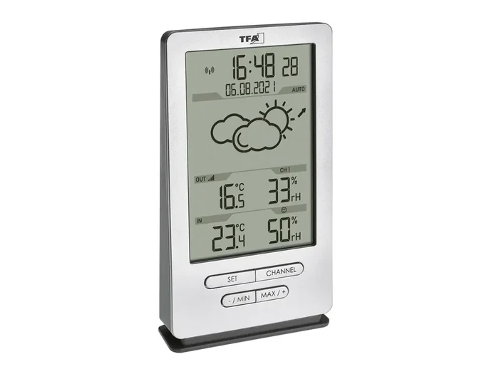 TFA Funk Wetterstation weiß