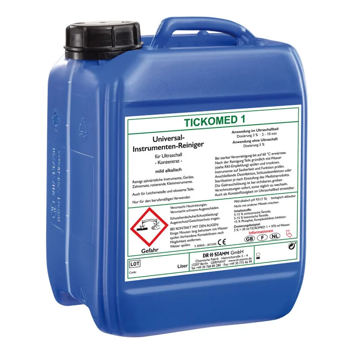 Tickomed 1, 4×5 Litres