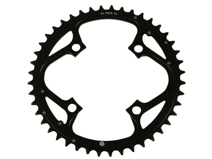 TRUVATIV Kettenblatt „MTB/Trekking“ SB-verpackt, 4-Arm, Stahl 9-fach 22 Z., 64 mm Lochkreis, schwarz