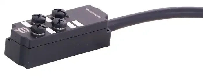 Verteilerboxen, har-SAB M8/4/3p PAC 10m PUR w/o LED