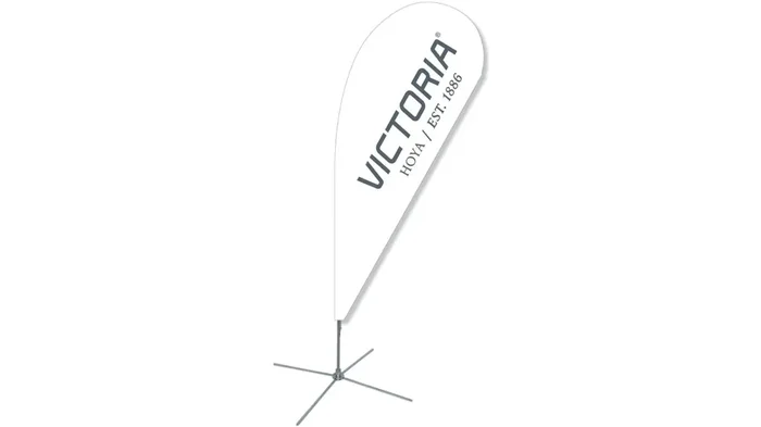VICTORIA Beachflag Gr. M, Höhe 3
