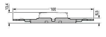 WAGO Befestigungsadapter 221-2504